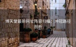 博天堂最新网址阵容扫描：冲冠路径剖析
