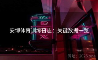 安博体育训练日志：关键数据一览