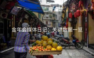 金年会媒体日记：关键数据一览