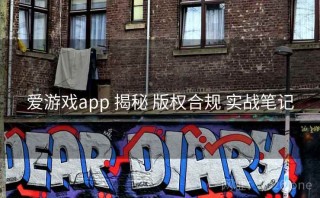 爱游戏app 揭秘 版权合规 实战笔记