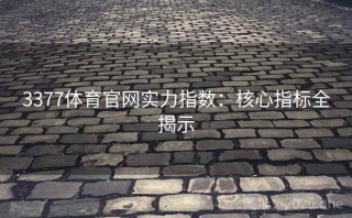 3377体育官网实力指数：核心指标全揭示