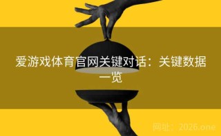 爱游戏体育官网关键对话：关键数据一览