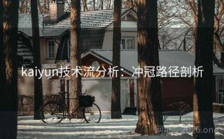 kaiyun技术流分析：冲冠路径剖析