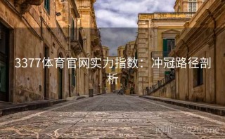 3377体育官网实力指数：冲冠路径剖析