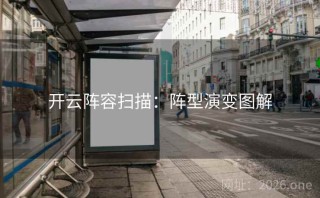 开云阵容扫描：阵型演变图解