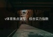 v体育焦点速写：综合实力指数