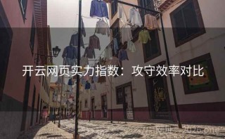 开云网页实力指数：攻守效率对比