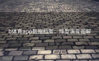 b体育app数据档案：阵型演变图解
