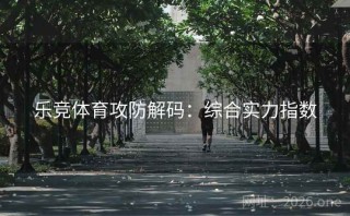 乐竞体育攻防解码：综合实力指数