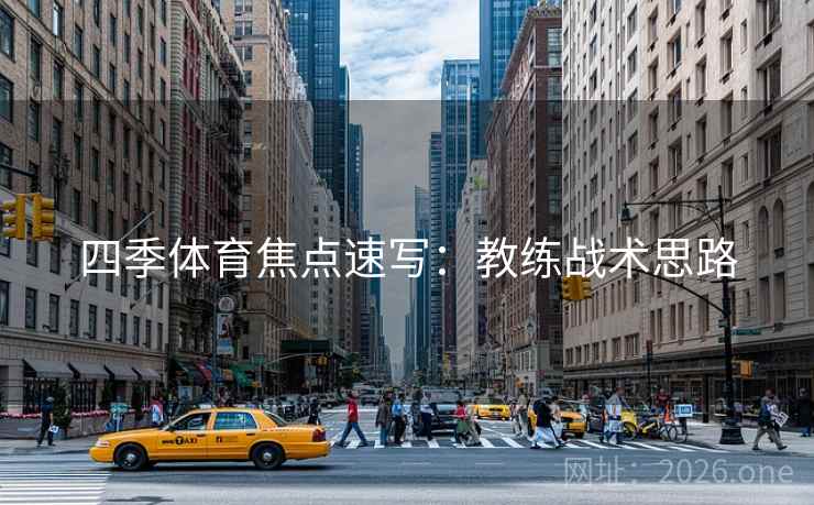 四季体育焦点速写：教练战术思路  第2张