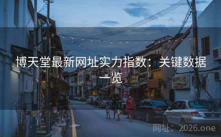 博天堂最新网址实力指数：关键数据一览  第2张