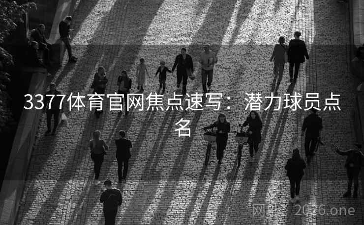 3377体育官网焦点速写：潜力球员点名  第1张