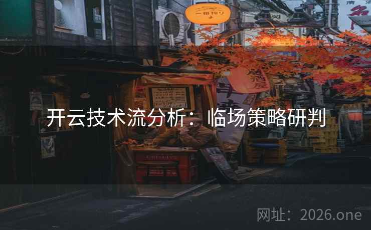 开云技术流分析：临场策略研判  第2张