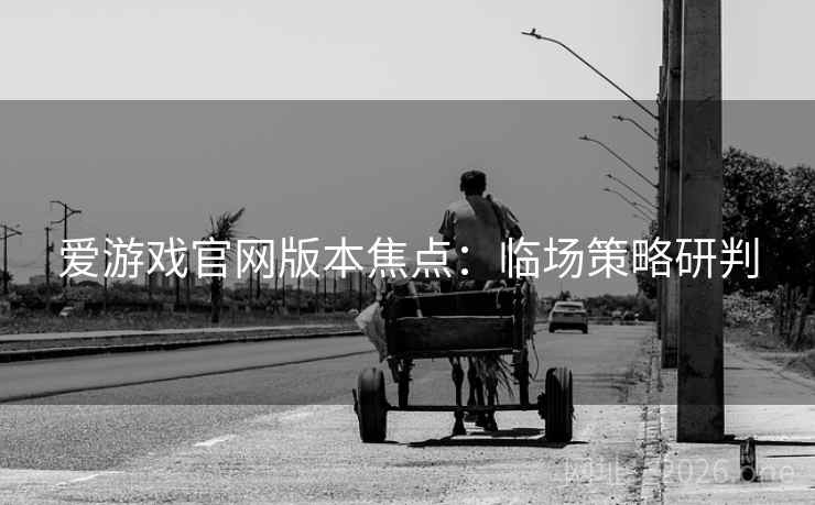爱游戏官网版本焦点：临场策略研判  第2张